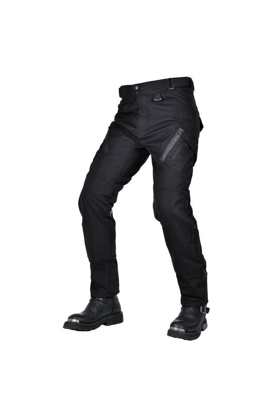 Men's motorcycle anti fall riding pants are waterproof, windproof, breathable, elastic, high waisted, and suitable for all seasons
