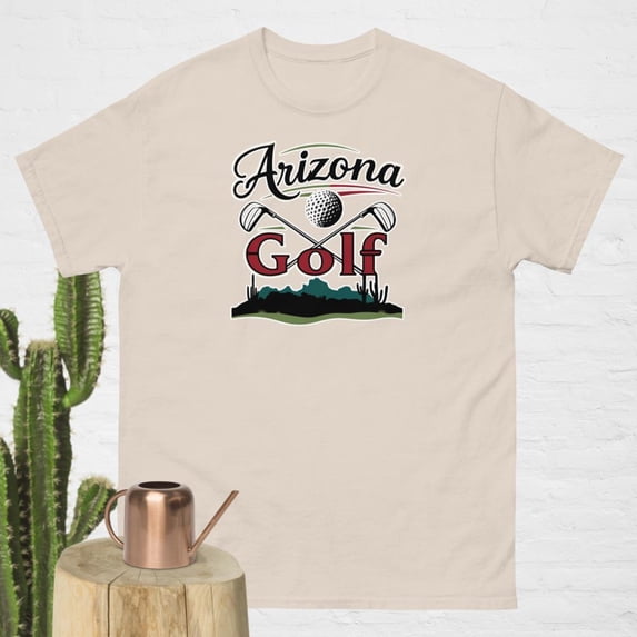 Men's or Women's Arizona Desert Links Golf Tee (Natural, L)