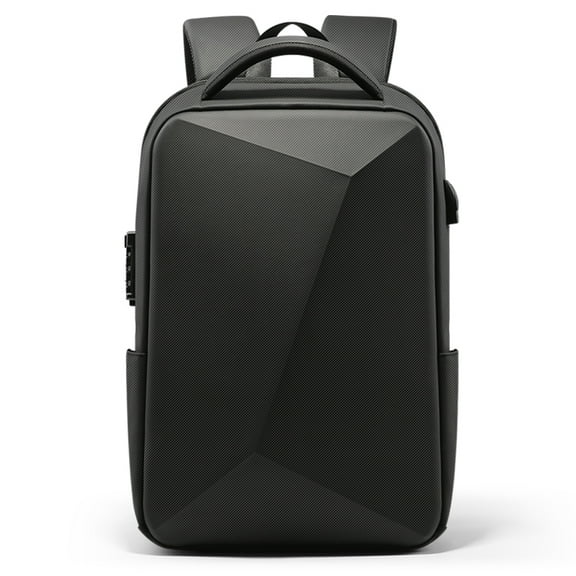 Men's password lock backpack,Upgrade gray