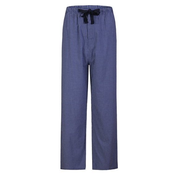 Men's plaid pajama pants-100% cotton soft pajama pants with pockets comfort pajama for men