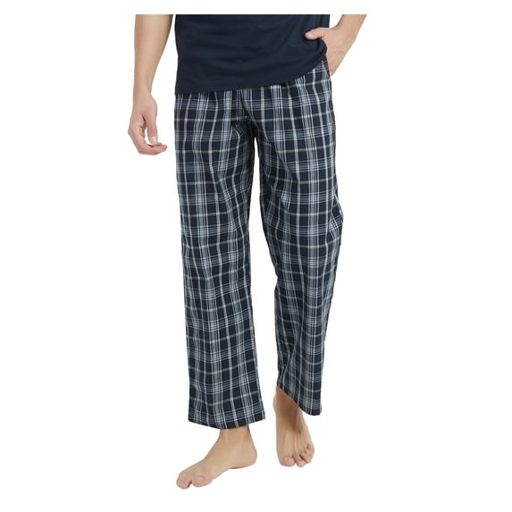 Men's plaid pajama pants-100% cotton soft pajama pants with pockets comfort pajama for men