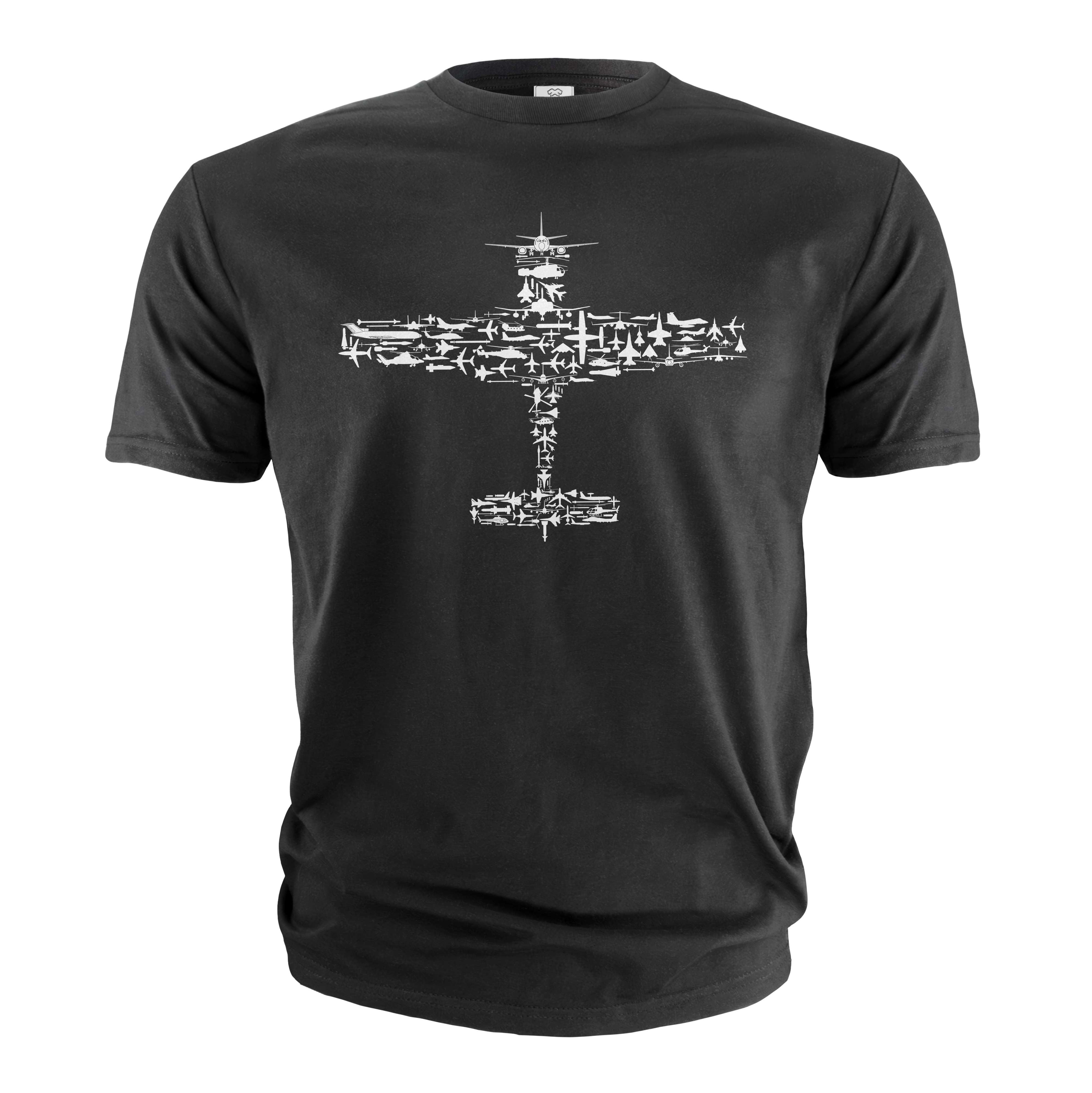Air Force USAF Second To None T-Shirt by , Black - Walmart.com