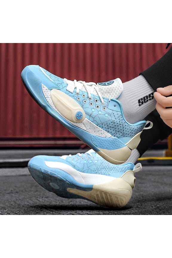 Men's practical non-slip basketball shoes, men's running shoes, sports running shoes, couple's running shoes