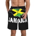 thumbnail image 1 of Men's quick-drying beach swimsuit Rasta flag breathable shorts sexy summer, 1 of 6