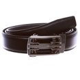 thumbnail image 1 of Men's s Automatic Buckle Cut-to-Fit Slide Ratchet Feather Edged Dress Belt, 1 of 4