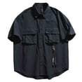 thumbnail image 1 of Men's short cargo fishing shirt quick-drying art jacket for work, sports and hiking, 1 of 2