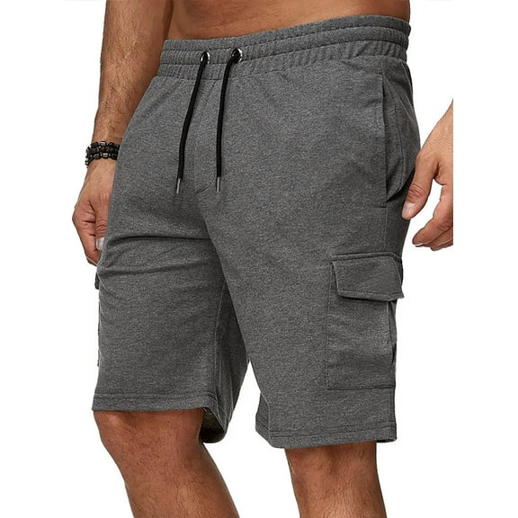 Men's short cargo shorts