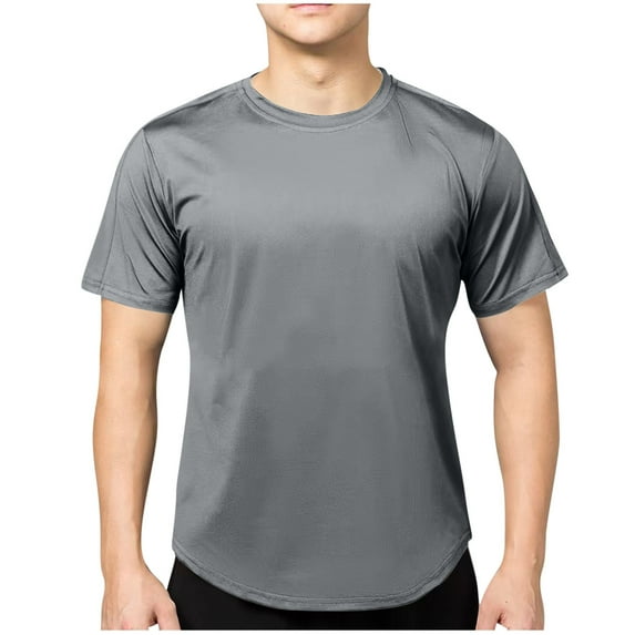 Men's short-sleeved swimsuit UPF 50+ sun protection SPF UV protection Moisture wicking Lightweight quick-drying sun protection clothing