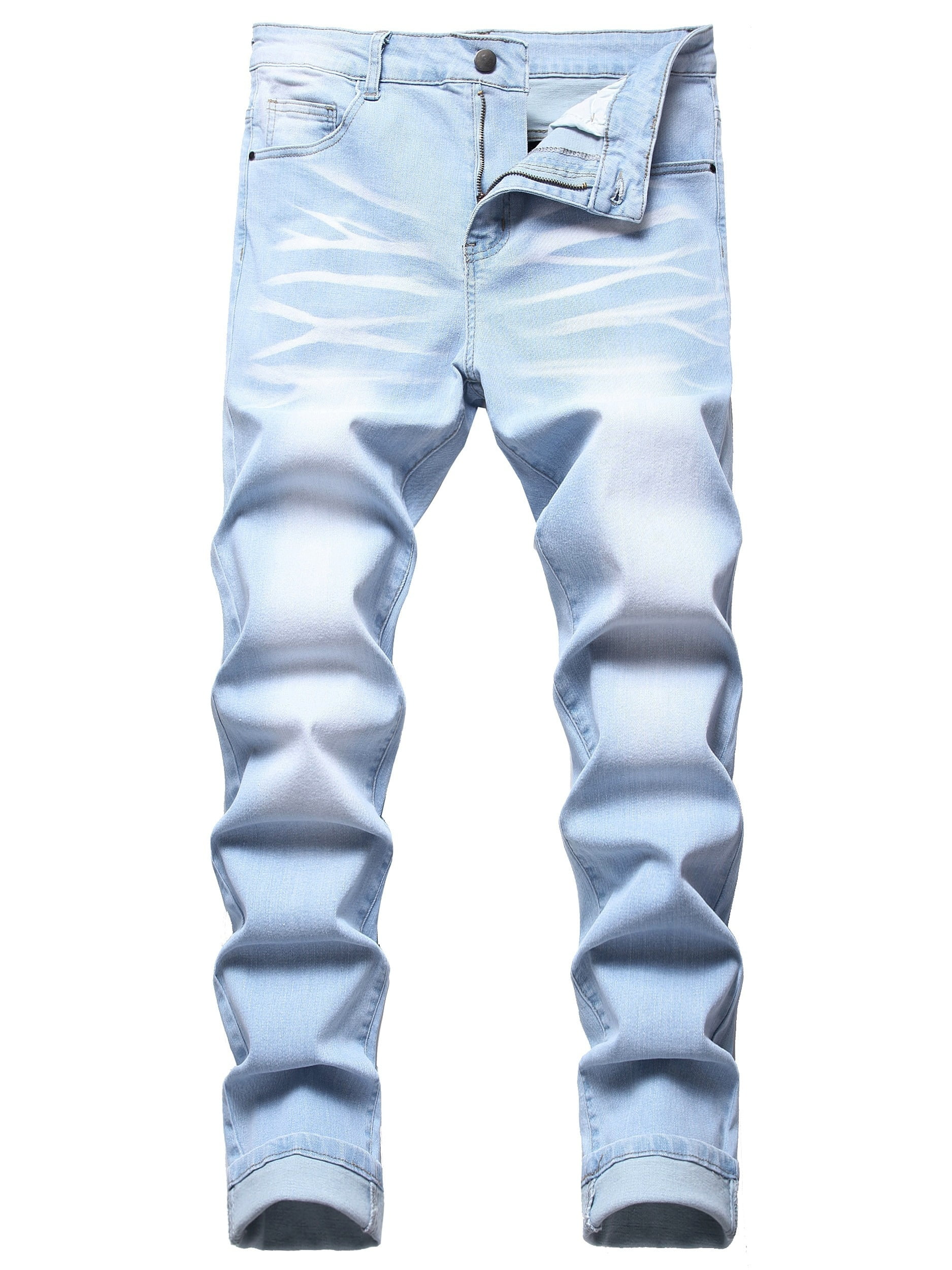 Men Jeans Slim Fit Urban Star Jeans Very Big Navy Blue Mens