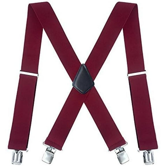 Men's sling 2" wide adjustable solid straight clip sling