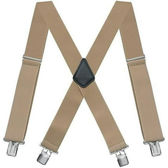 Men's sling 2" wide adjustable solid straight clip sling