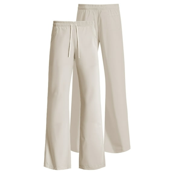 Men's solid color loose straight leg casual pants with adjustable drawstring, suitable for fitness, outdoor exploration, comfortable and versatile vacation choices