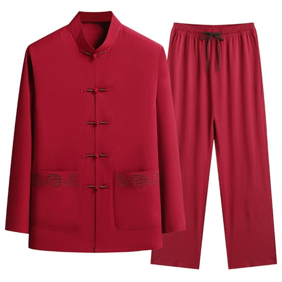 Men's underwear Dark Suit Buttons Suit Tuxedo Rentals Jacket And Pant Set for Men Men Fashion Dress Tie Set Big And Tall Suits Custom Jackets for 3 Button Mens Letter Printed Round Red 2XL