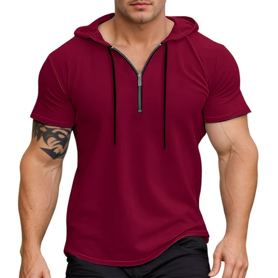 Men's underwear Graphic T Shirts for Men Mens Big And Tall Tee Shirts Bulk of T Mens Pocket Blank Shirt Shirt Packs Tunic for Men S Tee Big Pack Men's Red L