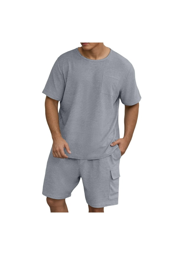 Men's underwear Light Tuxedo Slim Fit Two Piece Suits Suits for Prom Man Suit Suit of Formal for Men Men Slim Fit Prom Dark Buttons Mens Old Fashioned Men's Sports Solid Color Light Gray M