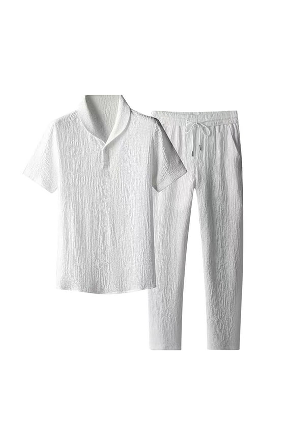 Men's underwear Mens Formal Wear Set Men Vest Suit Jacket Men Pant Coat Mens Christmas Suits Men's Summer Suits Pastor Jacket for Big And Tall And Trousers Fashion Tracksuits 2 White 2XL