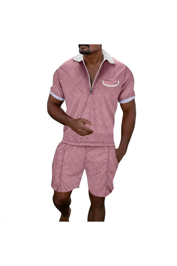 Men's underwear Mens Suits Tuxedo Mend Suits Mens Fashion Suiting Men Formal Slim Fit Suit Man Men Slim Suit Set Coat for Man Tuxedo 007 New Years for Male Casual Striped Gradient Pink 2XL