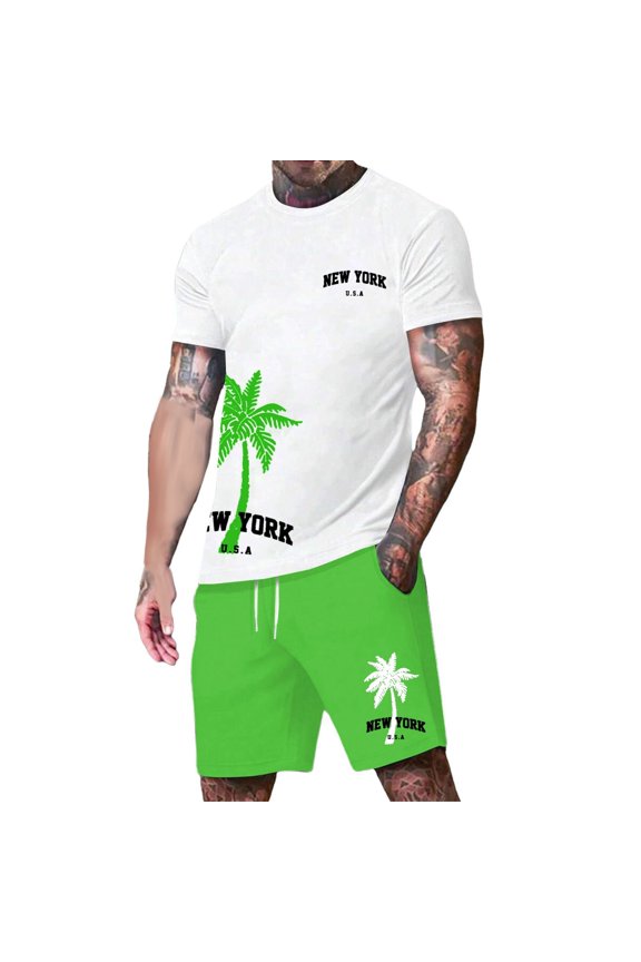 Men's underwear Mens Vest Wool Suit Pants Lost Bathing Suit Men Mens Vest And Pants Set Boys Jacket Fashion Suiting Buttons Men Homecoming Outfits Tuxedo Button Set One Two Slim 3D Digital Green S