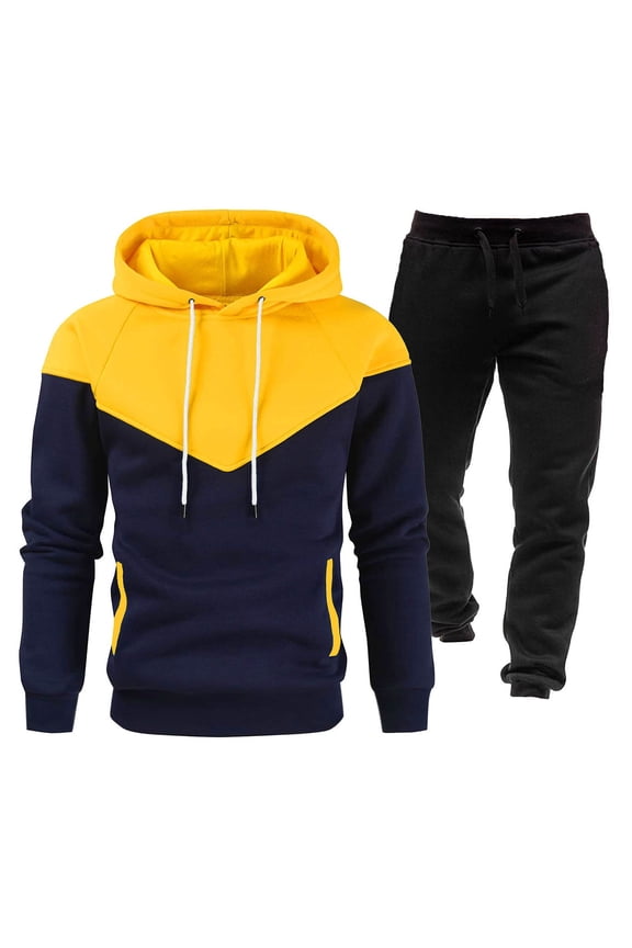 Men Summer Outfits And Suit Jacket Men's Dress Coat 3 Piece Suit Tie Tuxedo Men Men Tuxedo Dress Coat Suits Slim Suite Slim Fit And Outfits for Casual Tracksuit Set Long Sleeve Yellow L