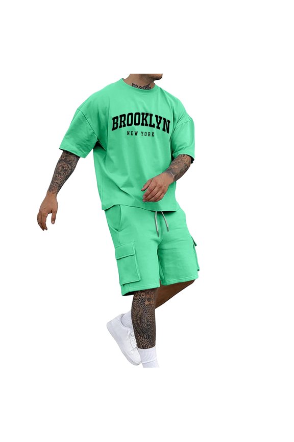 Men's underwear Suite Tie Weird Tuxedo Guy Suits for Men Large Dress Suit for Men Leisure Suit Boys 3 Colors Boys Vest Business Attire Agent Men's Casual Letter Print Loose Fit T Light Green S