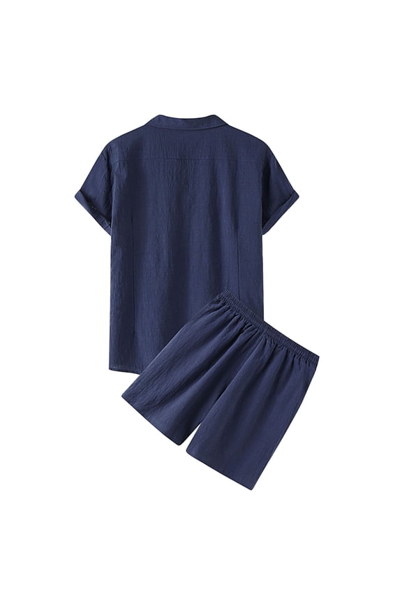 Men Summer Outfits Swimming Racing Suit Mens Mens All Suit Formal Wear Set Jacket Pants Men Shawl Lapel Tuxedo Jacket Dress Jackets for Men Light Tux Tuxedo Night Gown Weird Vest Pants Set Navy L