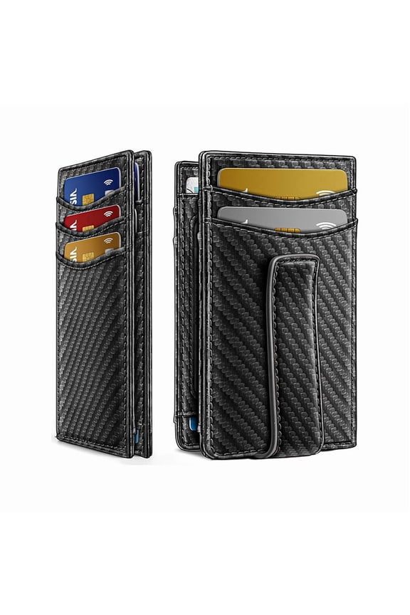 Men's wallet 2 card bag US dollar entrained magnetic wallet