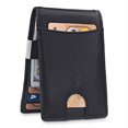 thumbnail image 1 of SYMMEXA Men's wallet genuine pickup bag RFID anti-theft brush money clip dollar clip, 1 of 9