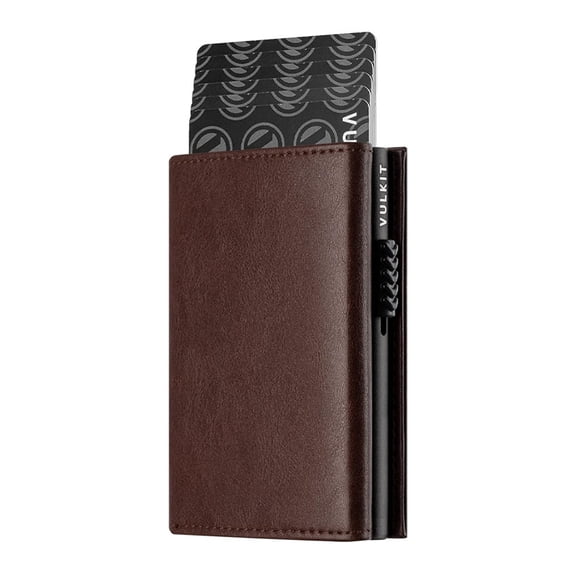 Men's wallet metal card bag RFID anti-theft brushing aluminum alloy card bag