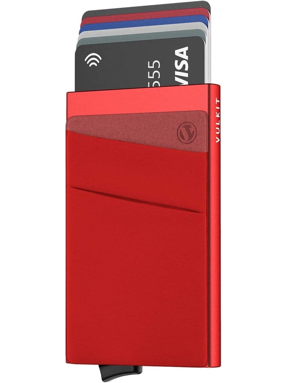 Men's wallet metal card bag RFID anti-theft brushing metal aluminum alloy