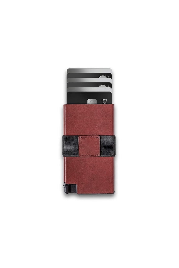 Men's wallet metal card bag RFID anti-theft brushing metal aluminum