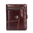 thumbnail image 1 of Men's wallet top layer leather zipper bag oil wax multi-function wallet ,Comfortable and Safty, 1 of 5