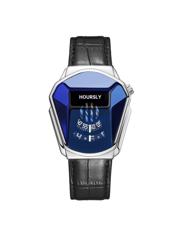 Men's watch Snakehead Hoursly men's watch motorcycle wristwatch men's quartz watch personalized creative fashion trend