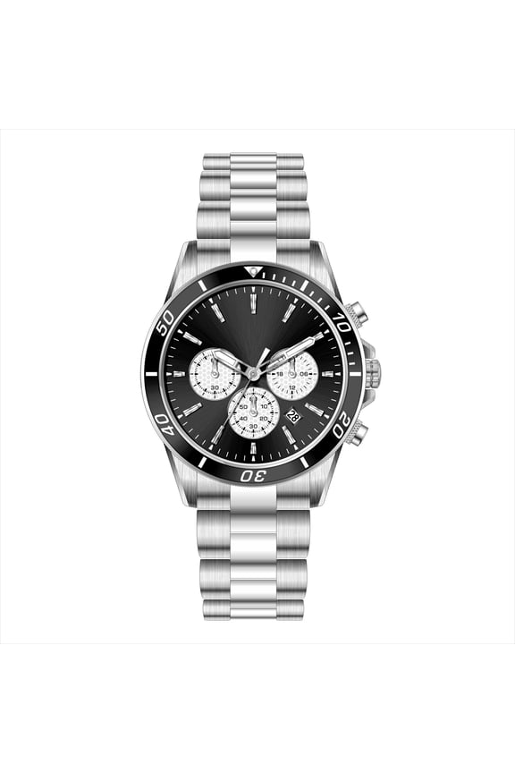 Men's watch, high-end business steel band watch, men's quartz watch, waterproof, fashionable men's wristwatch, trendy men's watch