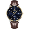 thumbnail image 1 of Men's watch, quartz watch, waterproof, ultra-thin, men's watch, luminous, calendar, fashionable quartz wristwatch, men's wristwatch, watch for men, 1 of 9
