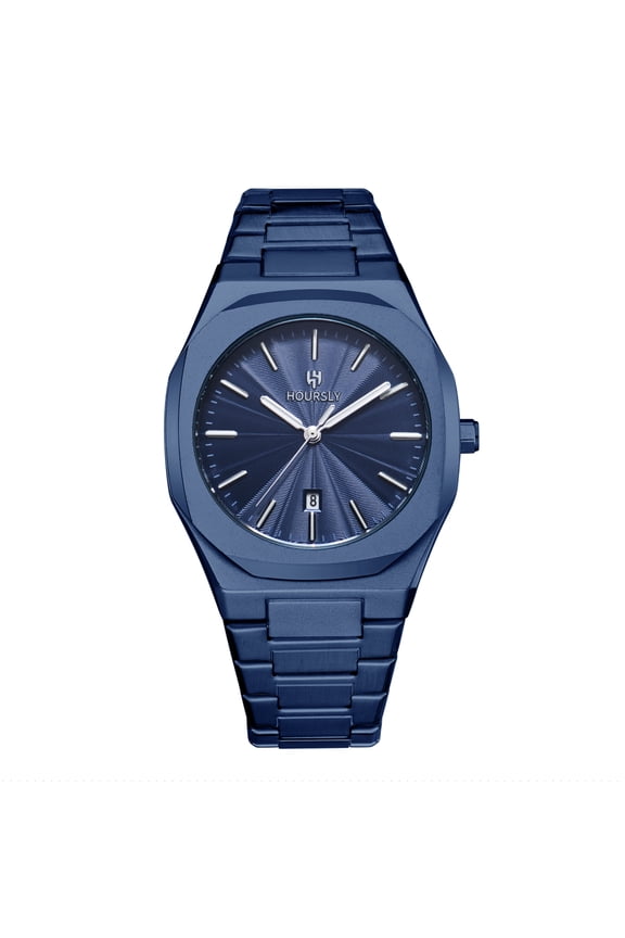 Men's watch with personalized dial, luminous, fashionable men's wristwatch, waterproof, trendy business watch