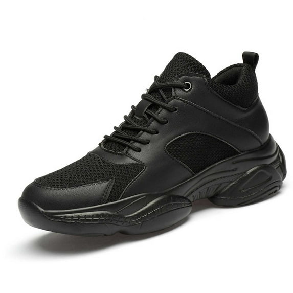 Men'ssneakers Stylish Sneakers Dad Shoes Height Increasing Sneakers for Performance and Everyday Comfort Black 37