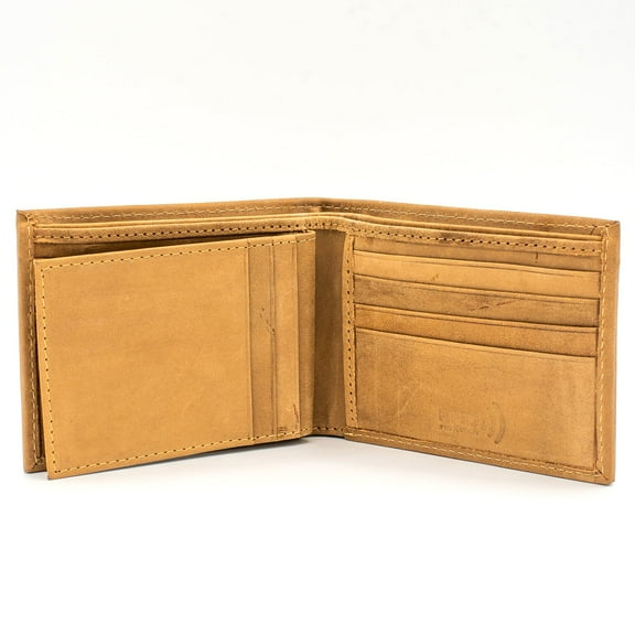 Men wallet RFID Blocking Leather Bifold Wallet for Men Center Flip Key Holder by Juzar Tapal Collection