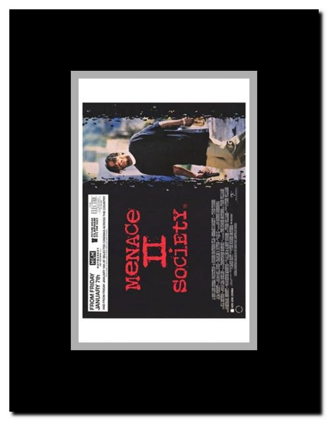 Menace II Society Framed Movie Poster