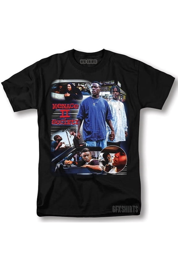 Menace II Society Shirt 90s Movie Poster Classic Vintage Graphic design T-Shirt