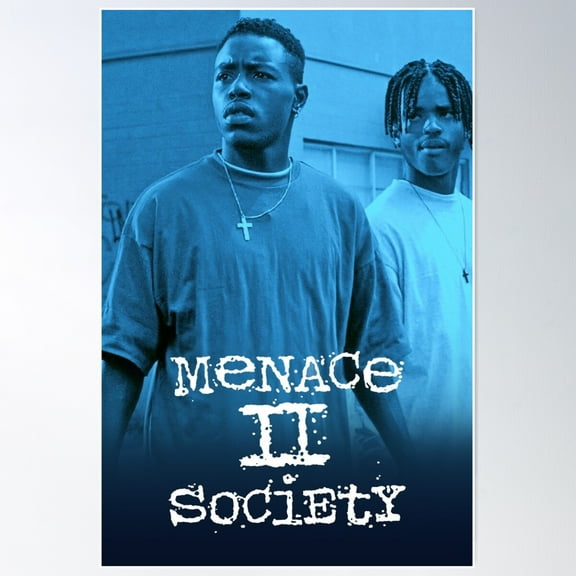 Menace Ii Society Classic 90S Film Poster Wall Art, Modern Wall Decor For Living Room Bedroom, 8x12 UNFRAMED