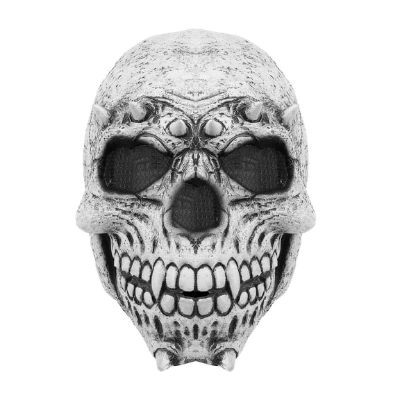 Menacing Skeleton Face Latex Prop Headgear Halloween Party Decoration Accessory