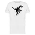 thumbnail image 1 of Menacing Velociraptor Sketch T-Shirt Men -Image by Shutterstock, Male 3X-Large, 1 of 2