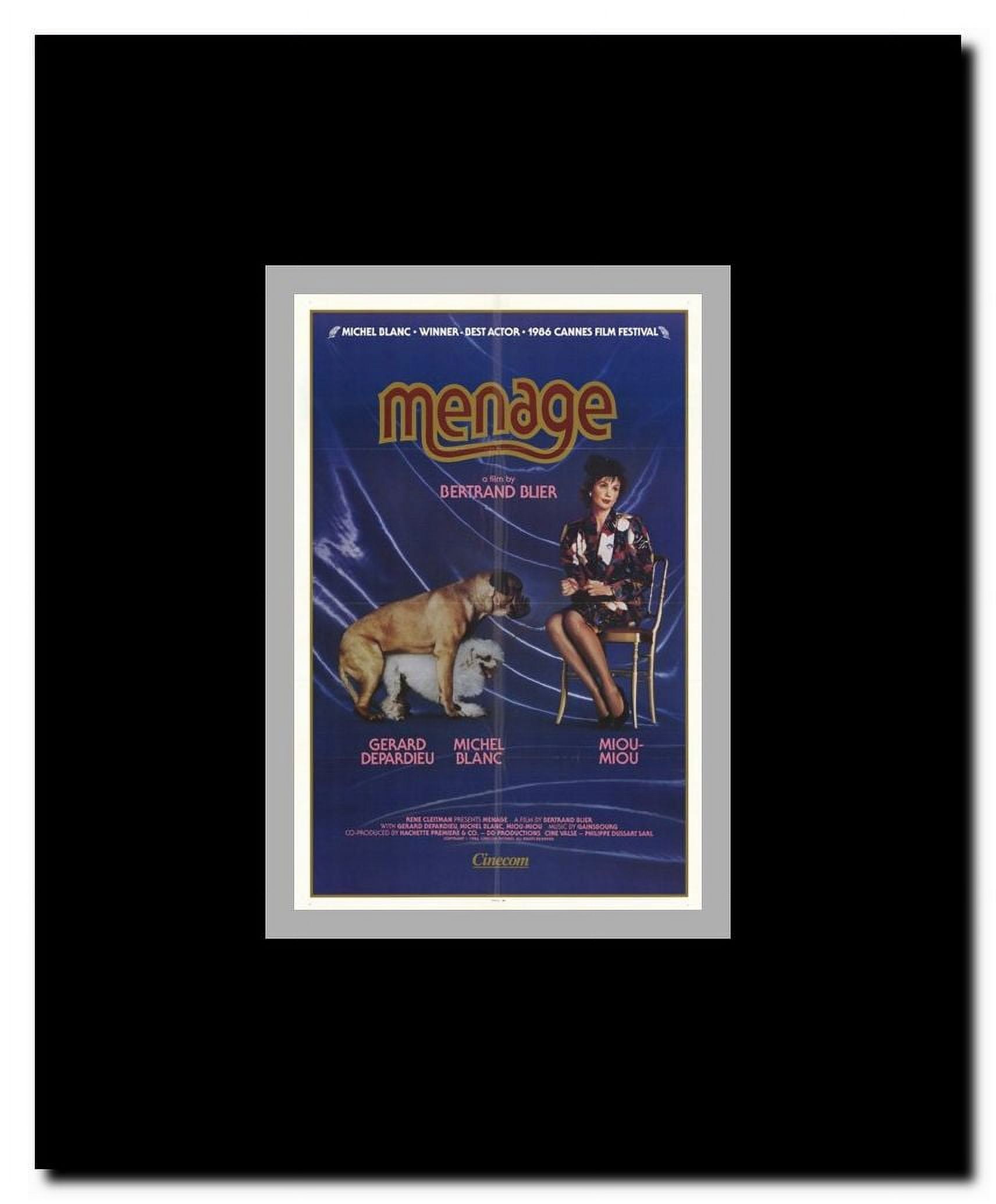 Menage Framed Movie Poster