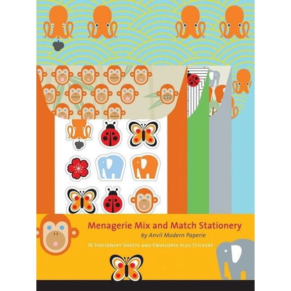 Menagerie Mix and Match Stationery (Other)