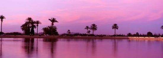 Menara Marrakech Morocco Canvas Art - Panoramic Images (36 x 13)