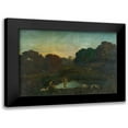 thumbnail image 1 of Menard, Rene 14x11 Black Modern Framed Museum Art Print Titled - Pastoral Scene, 1 of 5