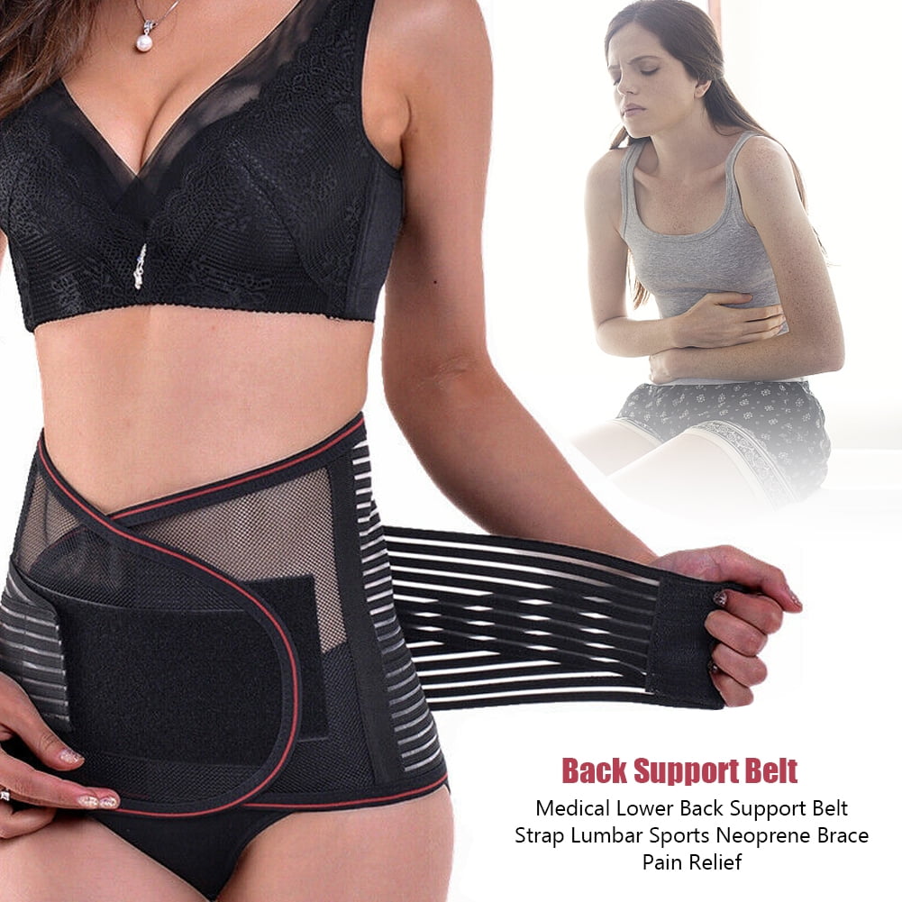 TopRunn Back Support Lower Back Brace Provides Back Pain Relief-Breathable Lumbar  Support Belt Keep Your
