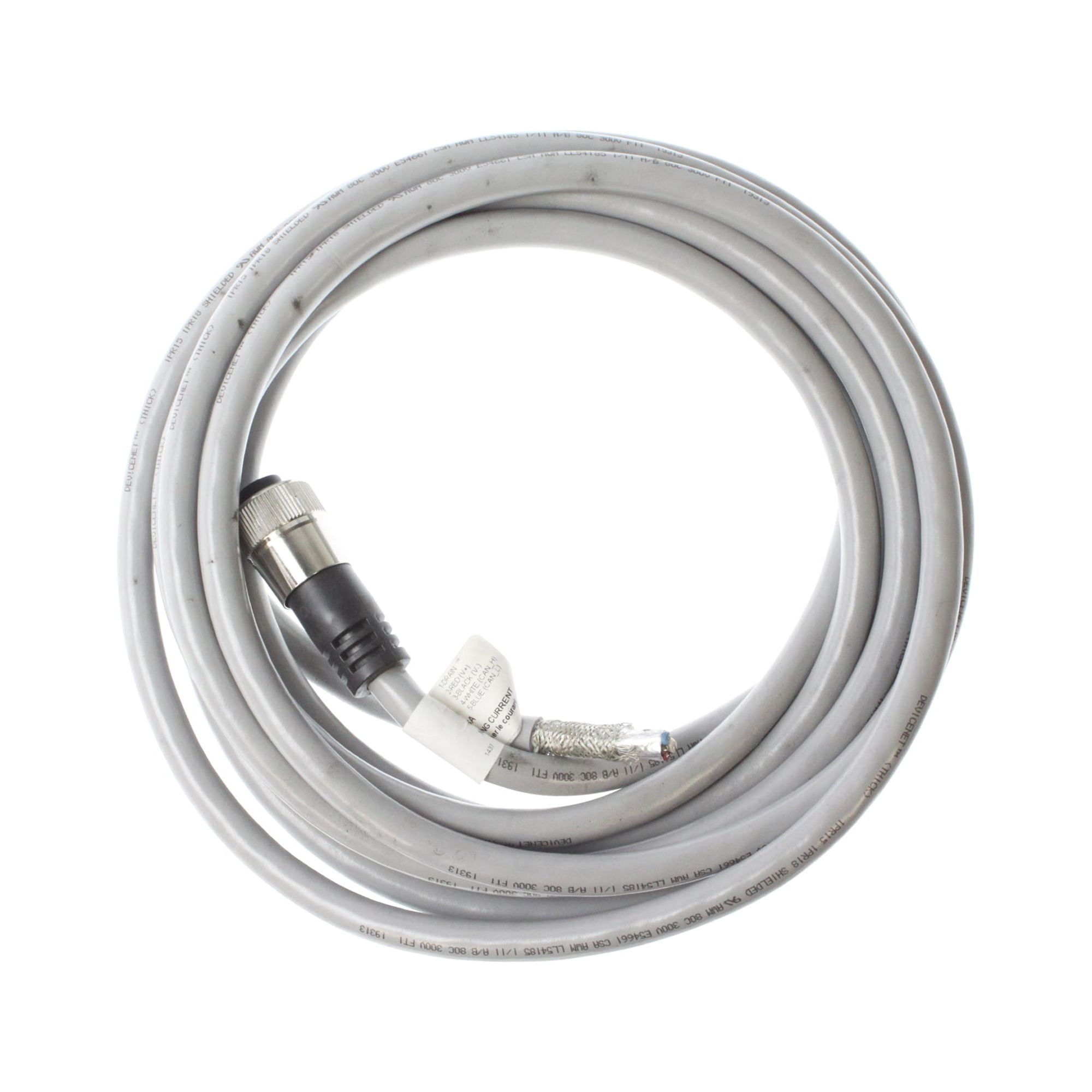 5 Pin Devicenet Mencom MINDT-5FP-5M DeviceNet MIN-Trunk Shielded 5-Pin 7/8-16UN2 Female ...
