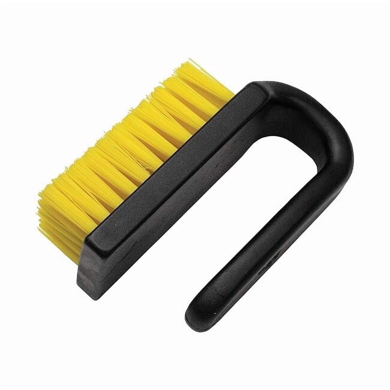 Menda Dissipative Brush, 3 in L Brush, Yellow, Carbon Loaded Polypropylene 35689