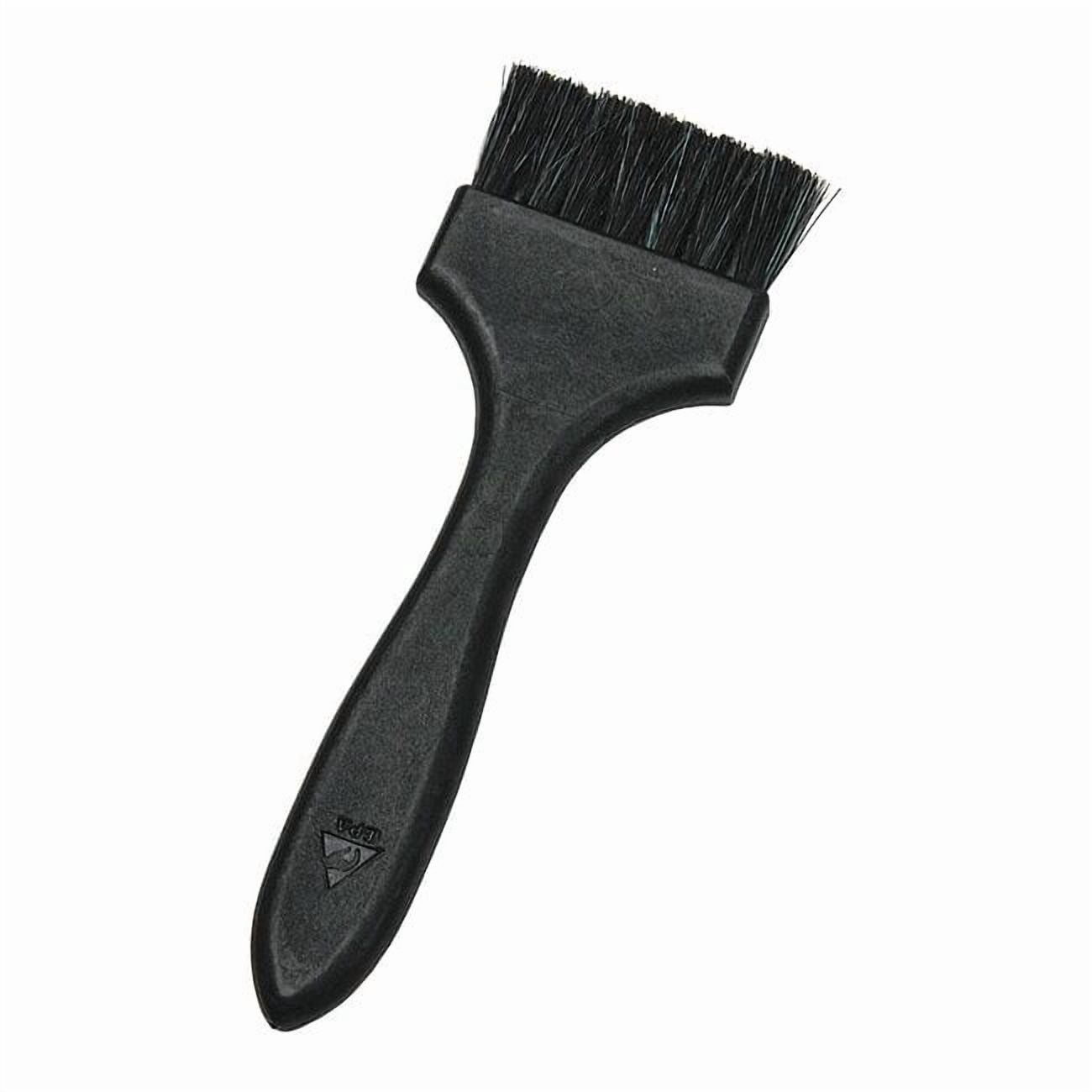 ESD Conductive Brush, Stiff, 3/4 in L Brush, Black, Polypropylene, 6 1/4 in L Overall 35693